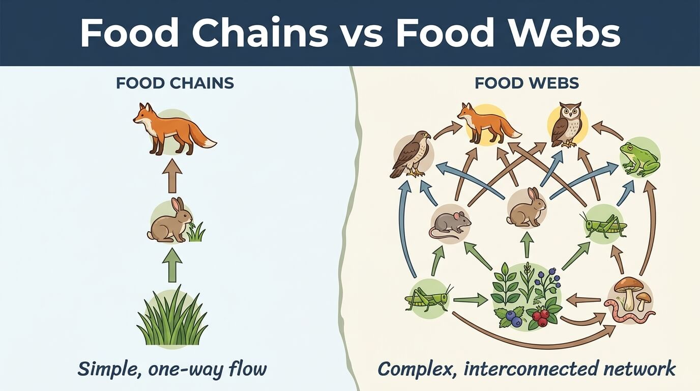 Food Chains vs Food Webs thumbnail