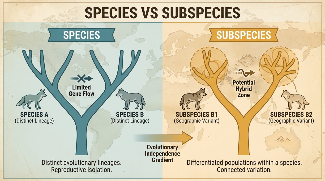 Species vs Subspecies: What Is the Difference?