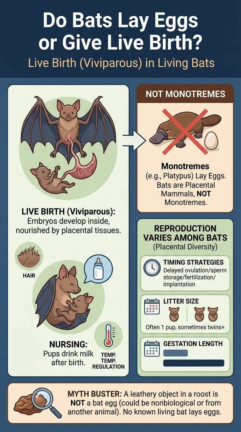 Do Bats Lay Eggs or Give Live Birth?