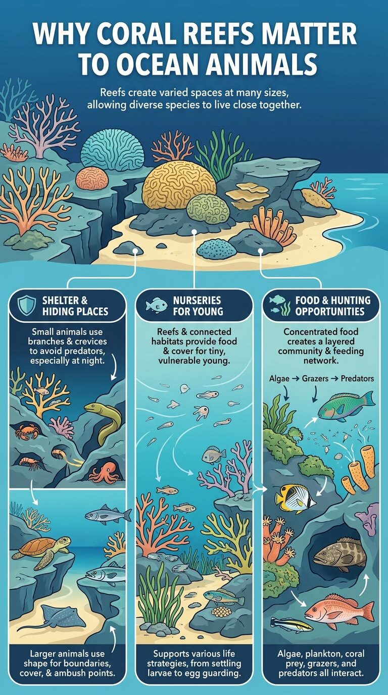 Why Coral Reefs Matter to Ocean Animals