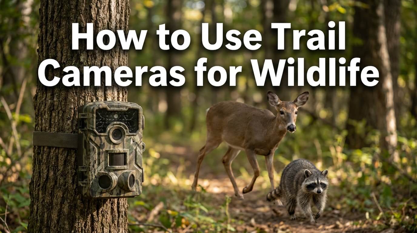 How to Use Trail Cameras for Wildlife thumbnail