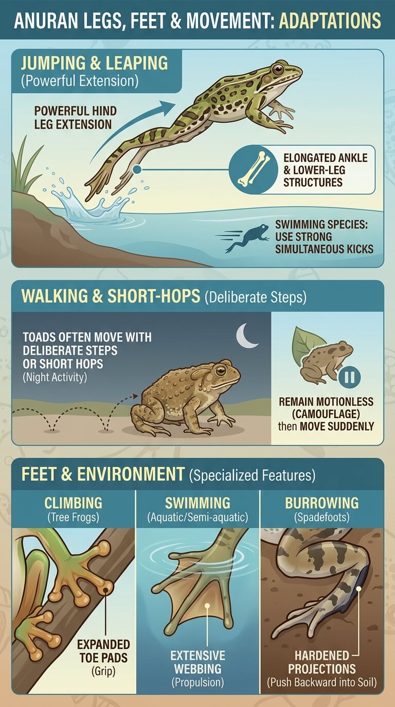 Legs, Feet, and Movement