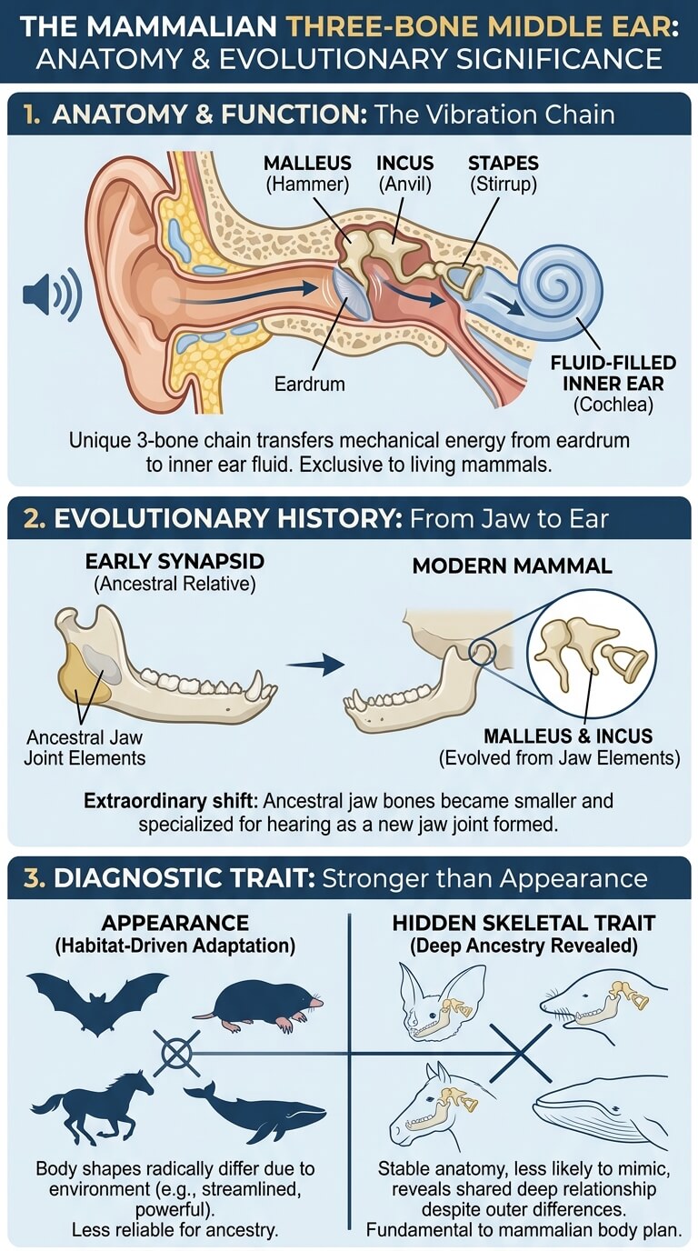 The Three Middle-Ear Bones