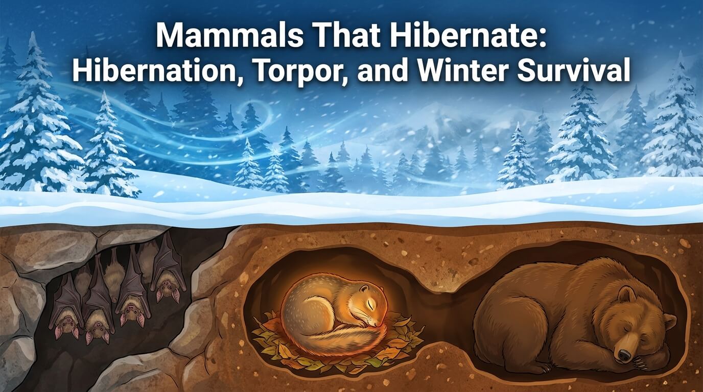 Mammals That Hibernate: Hibernation, Torpor, and Winter Survival
