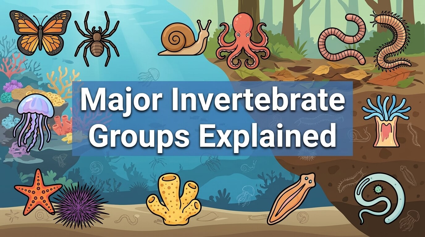 Major Invertebrate Groups Explained