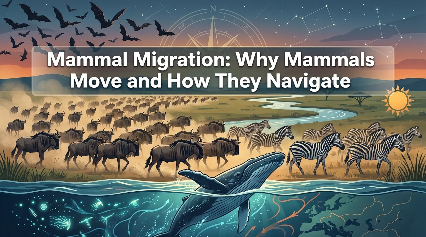 Mammal Migration: Why Mammals Move and How They Navigate