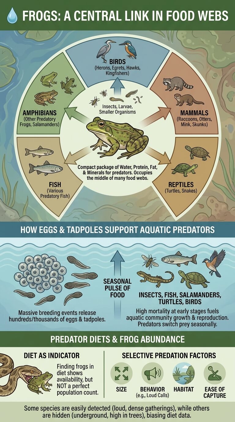 Frogs as Prey