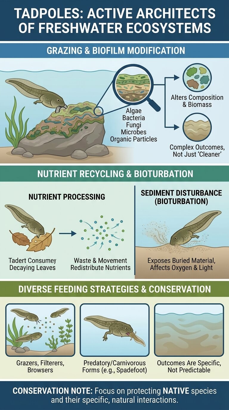 Tadpoles and Freshwater Ecosystem Work