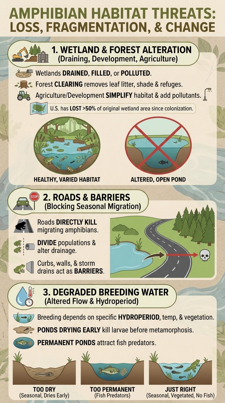 Habitat Loss, Fragmentation, and Wetland Change