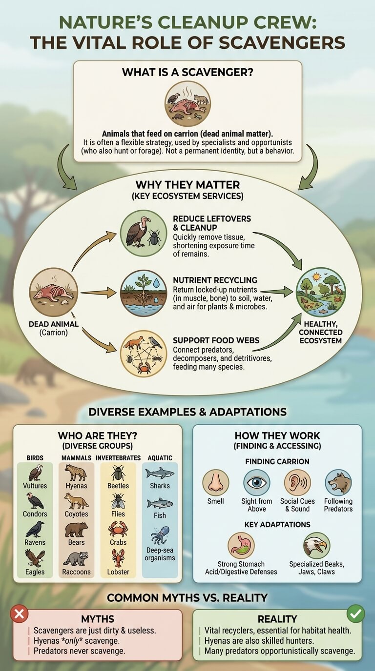 Scavengers in Nature: Why They Matter