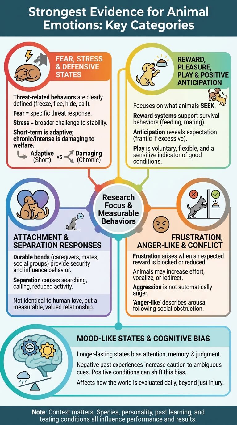 Which Emotions Have the Strongest Evidence?