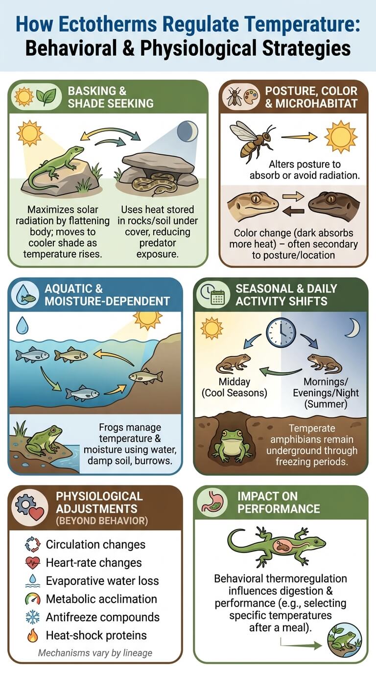 How Ectotherms Regulate Temperature