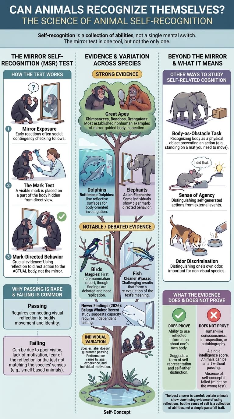 Animal Self-Recognition