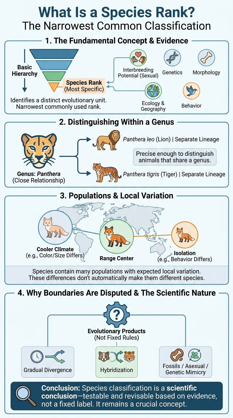 What Is a Species Rank?