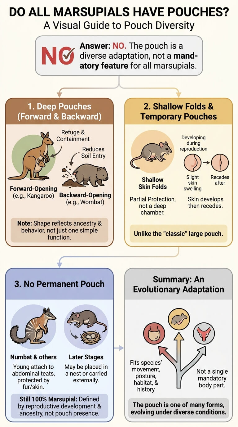 Do All Marsupials Have Pouches?
