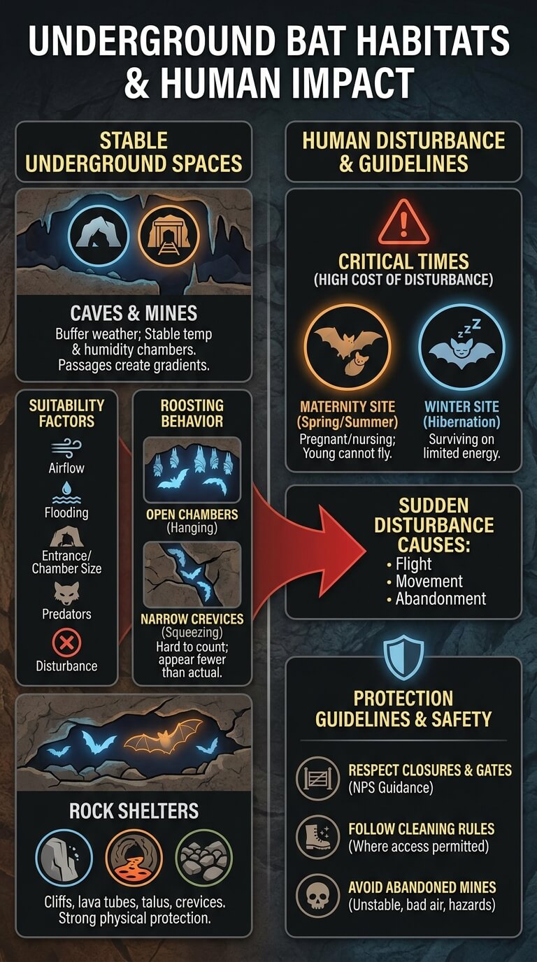 Caves, Mines, Tunnels, and Rock Shelters