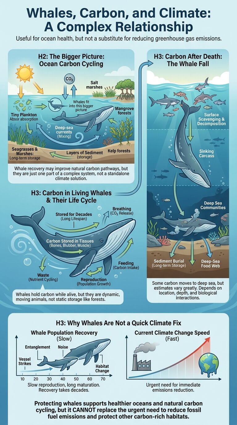 Whales, Carbon, and Climate: Useful but Often Oversimplified