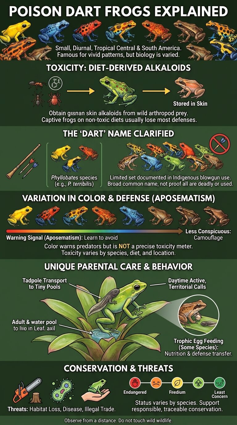 Quick Poison Dart Frog Facts