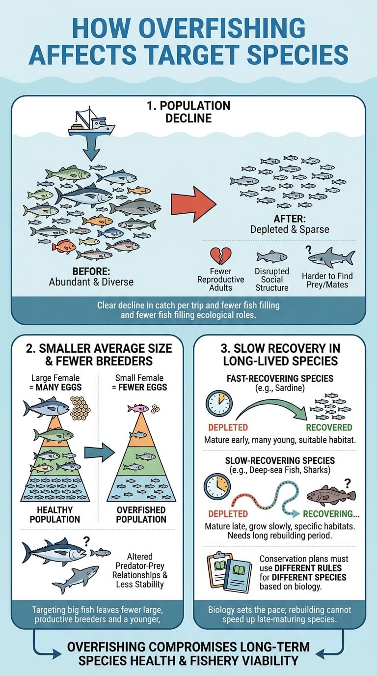 How Overfishing Affects Target Species 