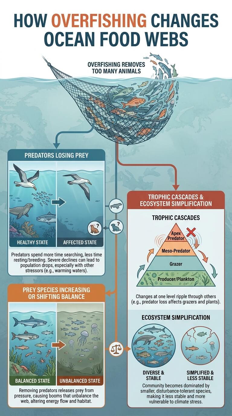 How Overfishing Changes Ocean Food Webs