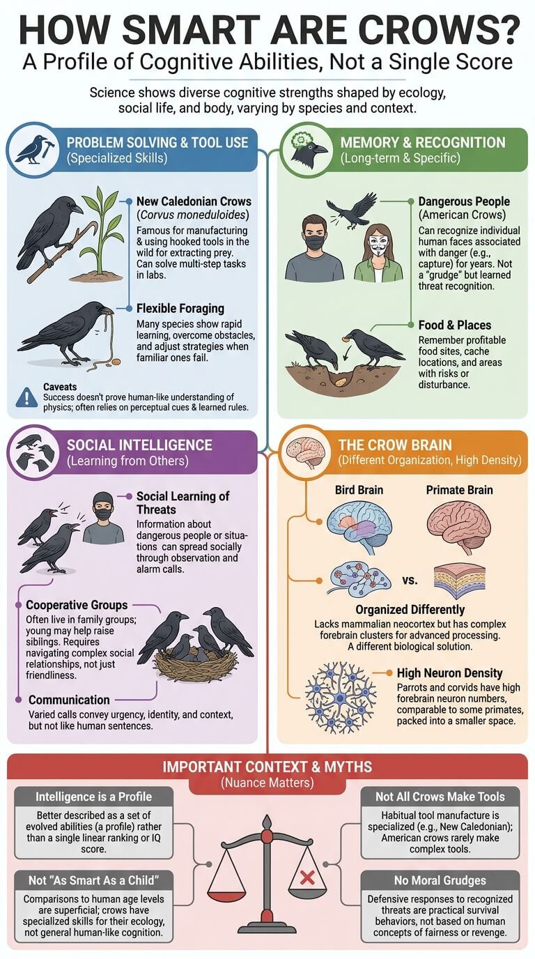 How Smart Are Crows?