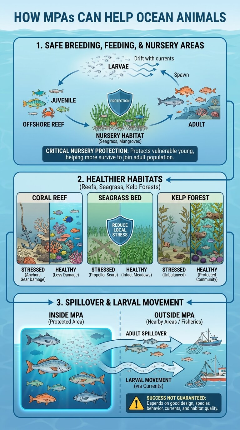 How MPAs Can Help Ocean Animals