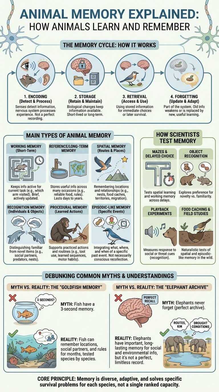 Animal Memory Explained: How Animals Remember