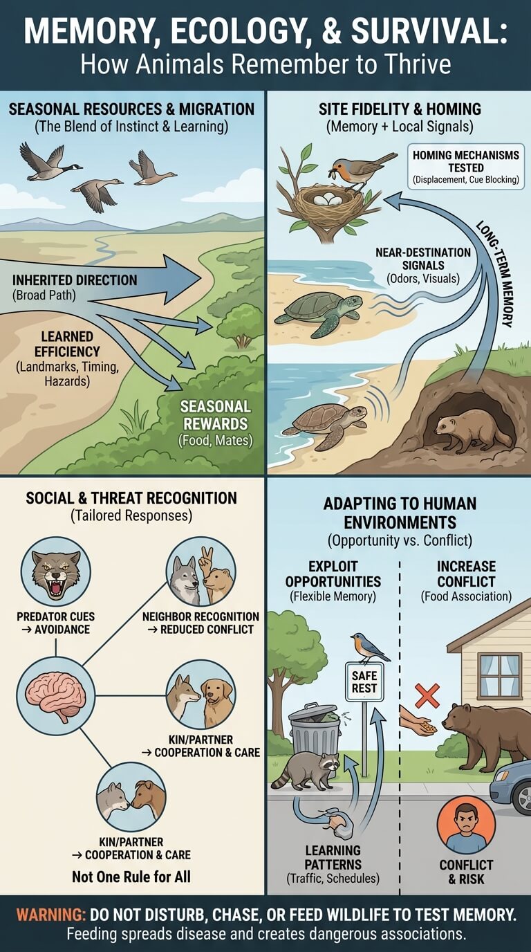 Memory, Ecology, and Survival