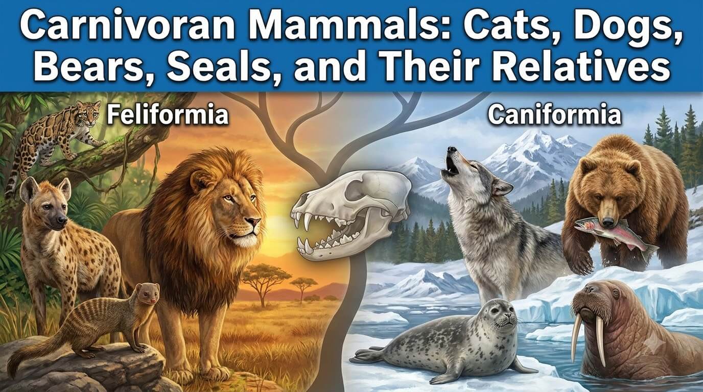 Carnivoran Mammals: Cats, Dogs, Bears, Seals, and Their Relatives
