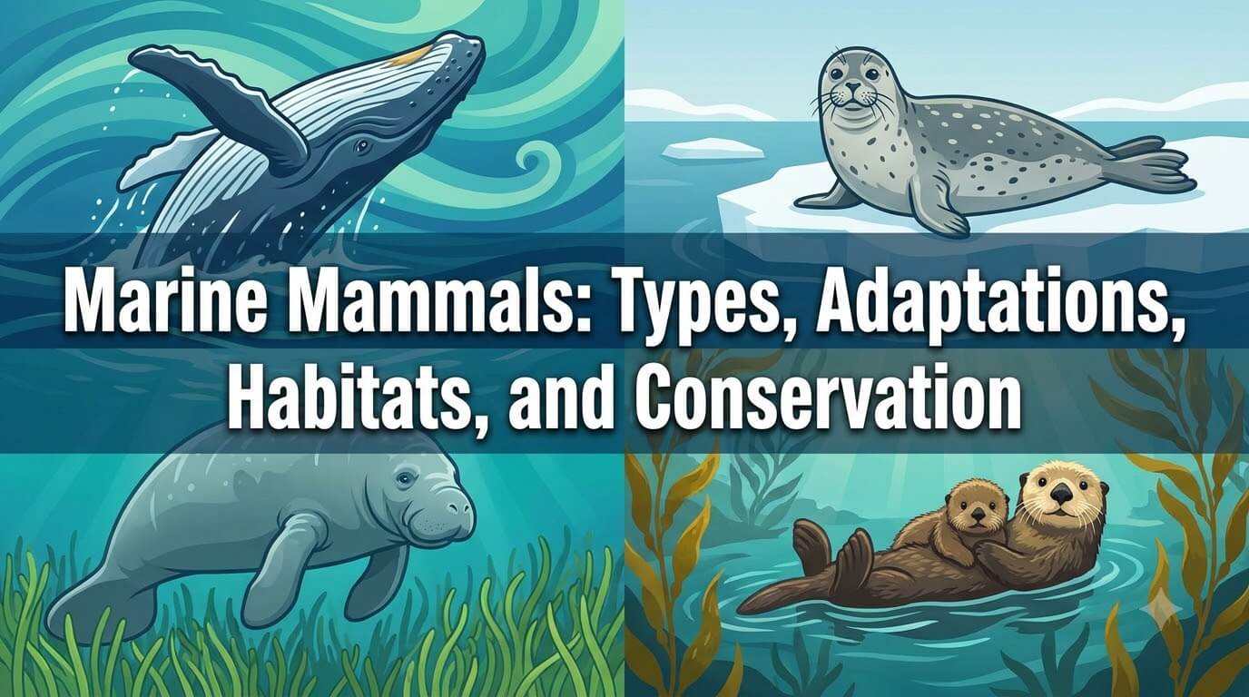 Marine Mammals: Types, Adaptations, Habitats, and Conservation