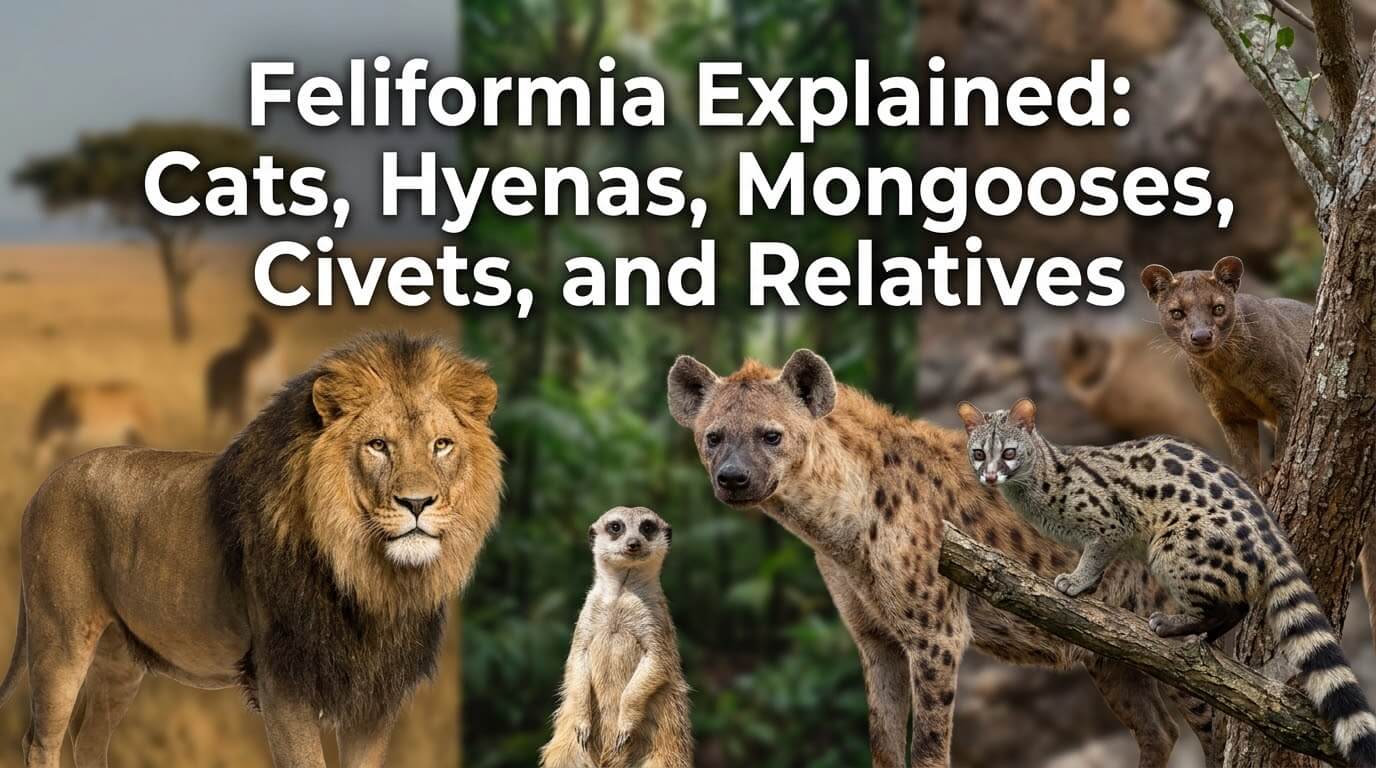 Feliformia Explained: Cats, Hyenas, Mongooses, Civets, and Relatives