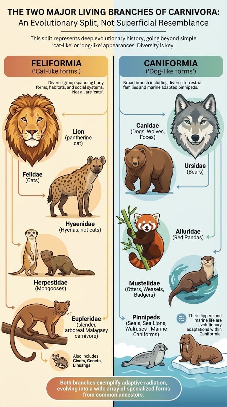 The Two Major Living Branches