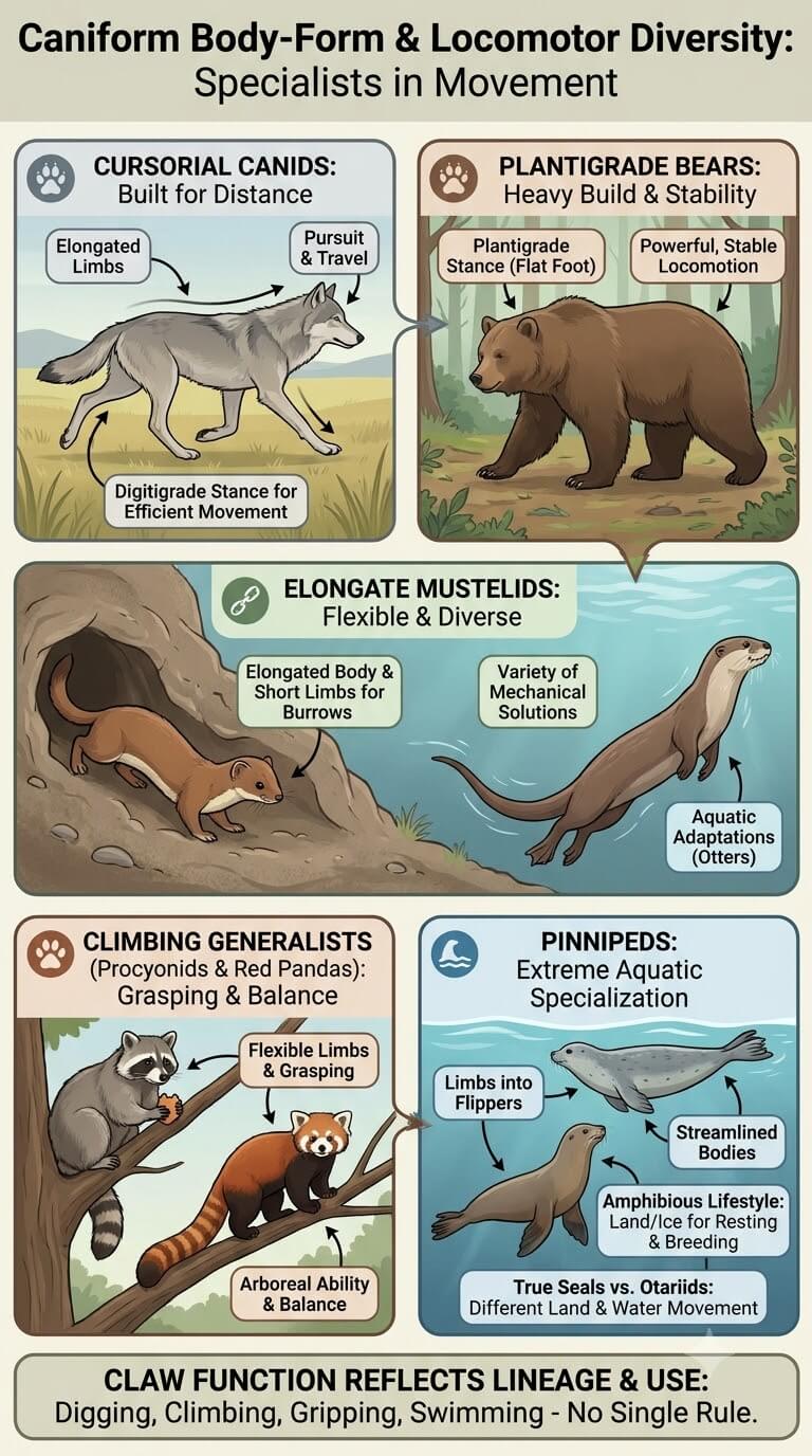Body-Form and Locomotor Diversity