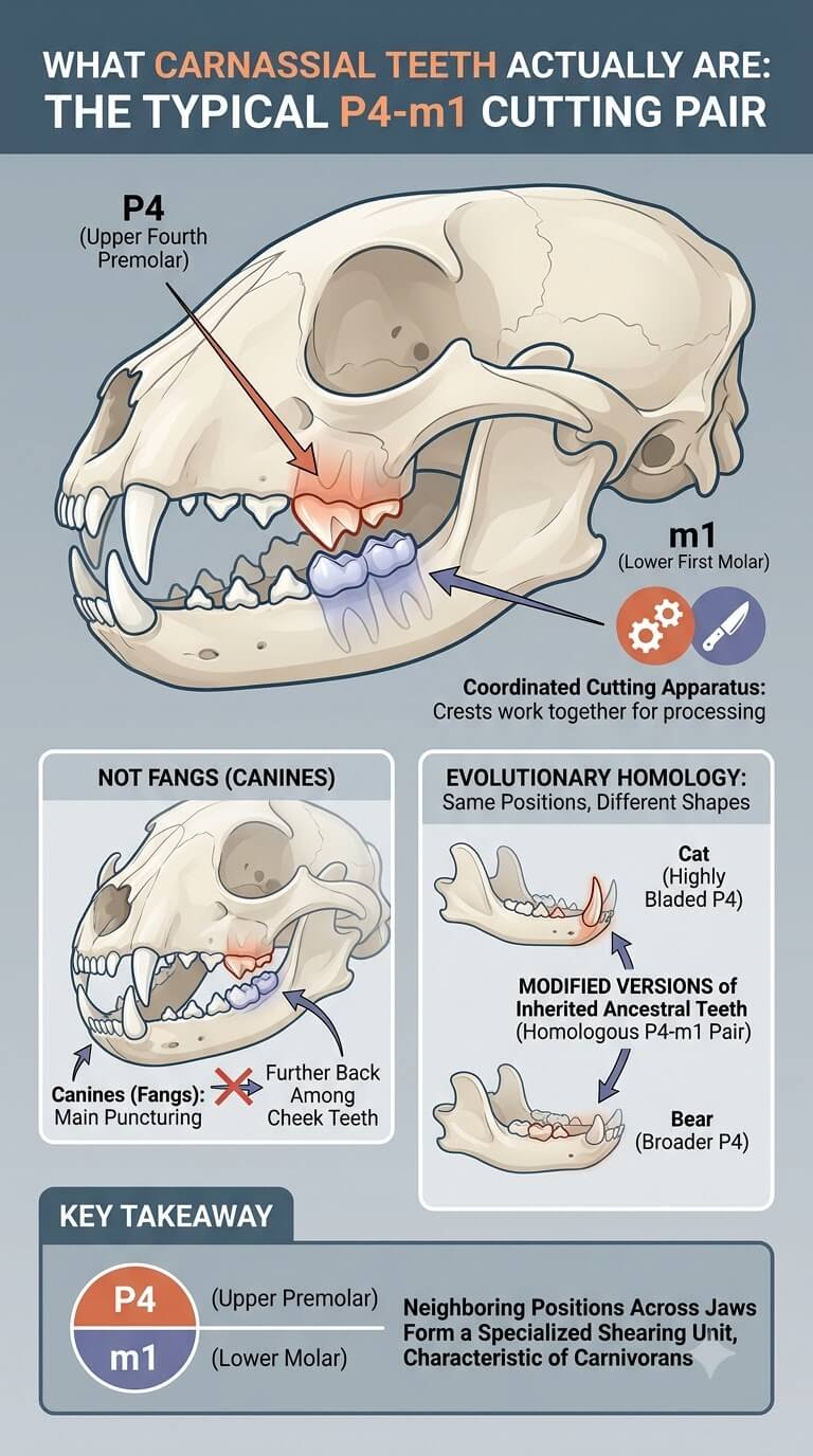 What Carnassial Teeth Actually Are