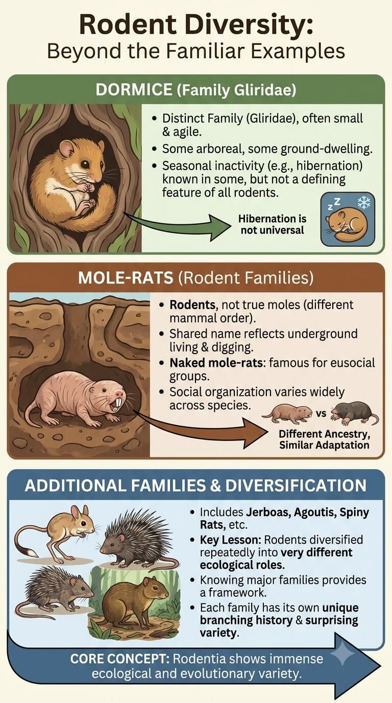 Other Rodent Groups Readers Should Know