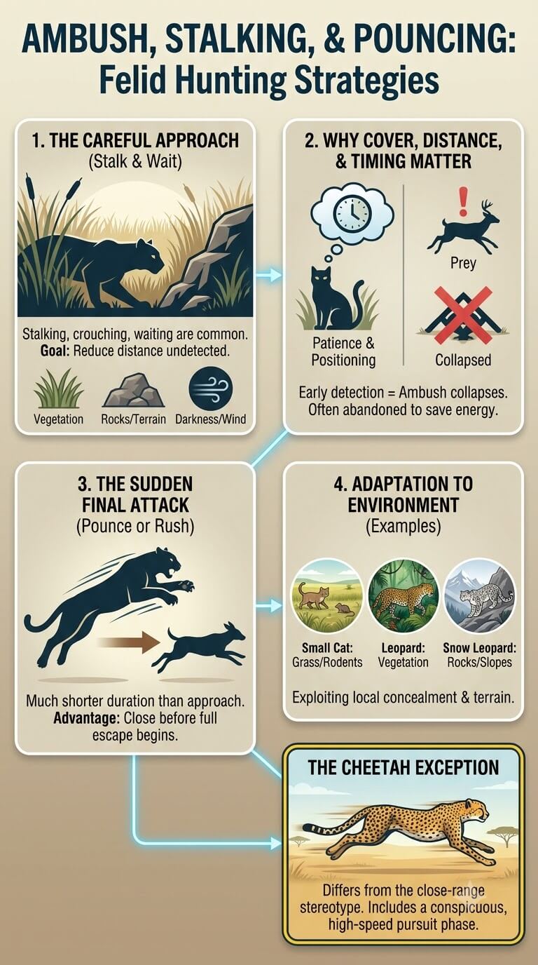 Ambush, Stalking, and Pouncing