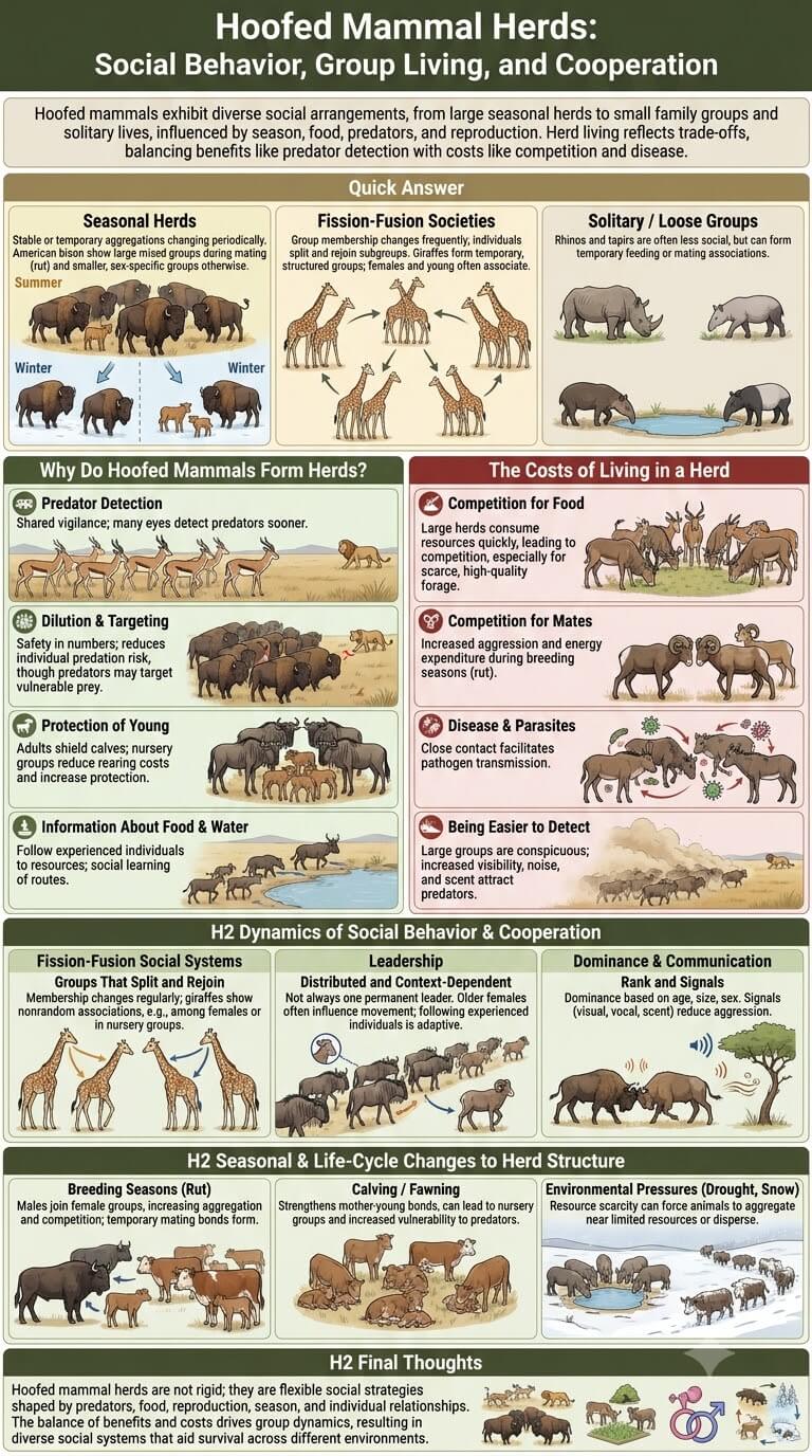 Hoofed Mammal Herds