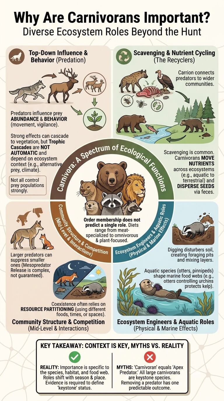 Why Are Carnivorans Important