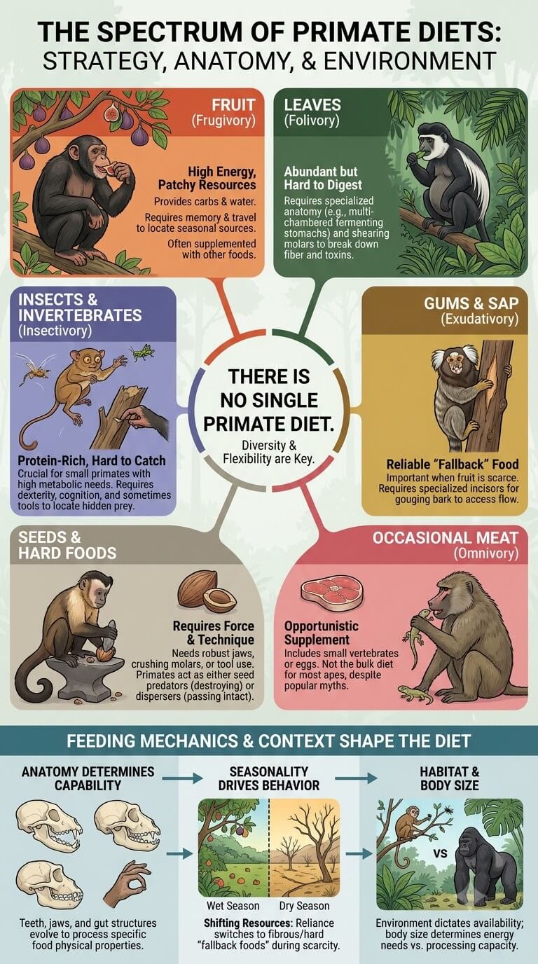 What Do Primates Eat