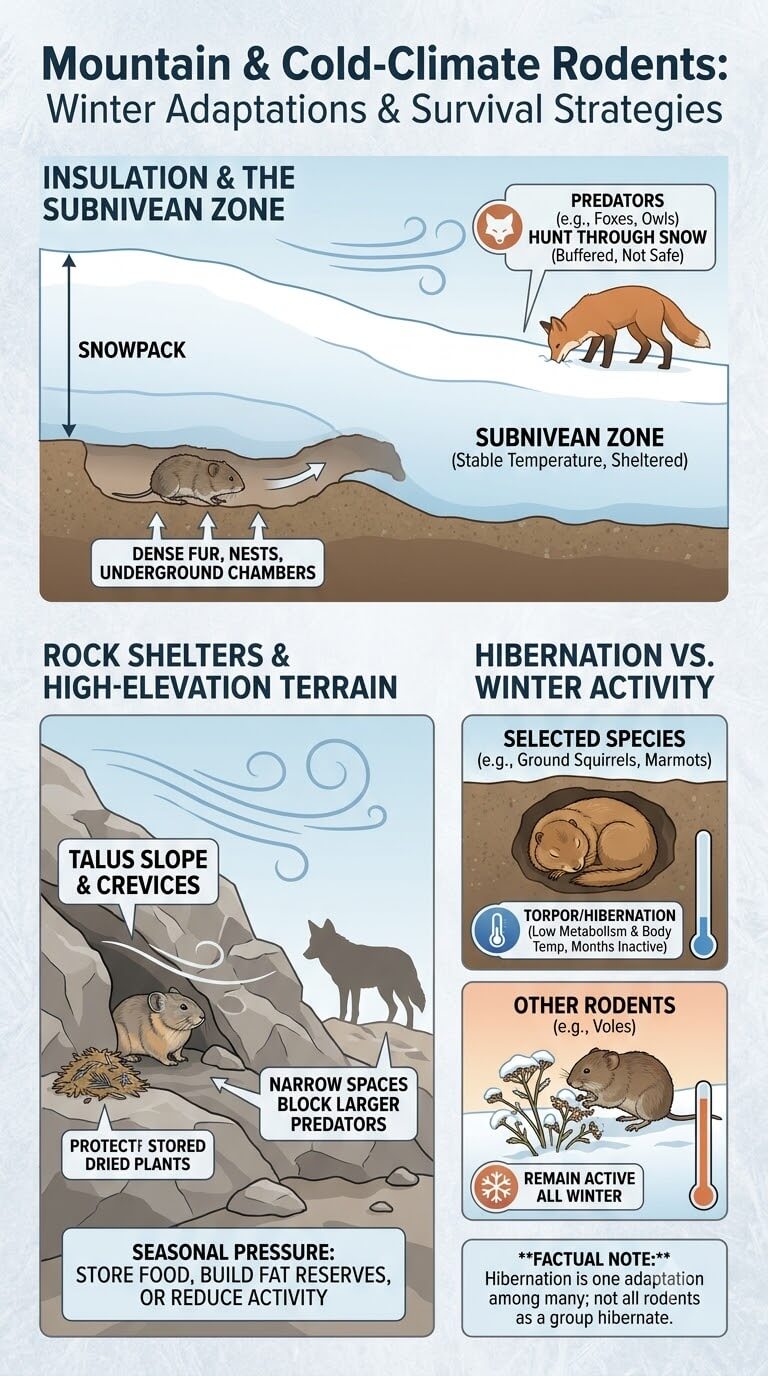 Mountain and Cold-Climate Rodents