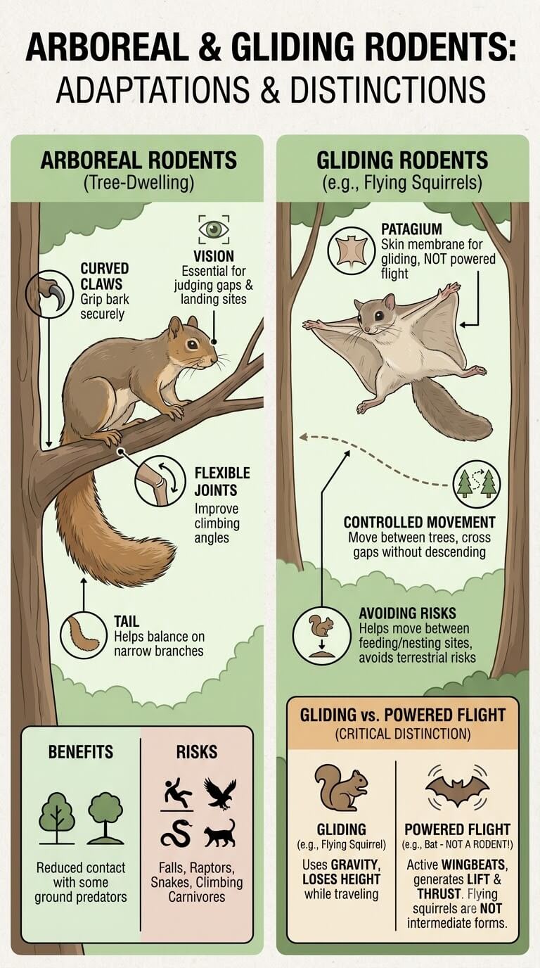 Arboreal and Gliding Rodents