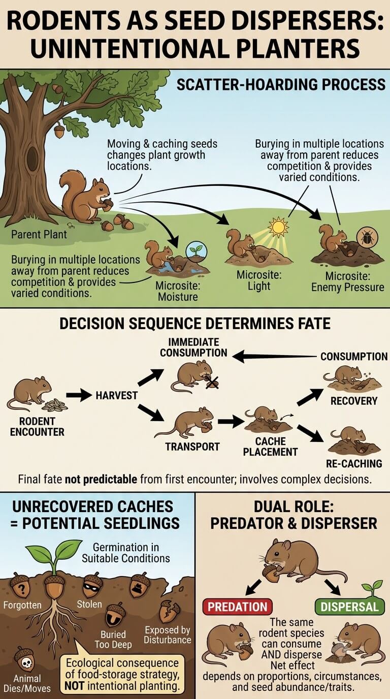 Rodents as Seed Dispersers