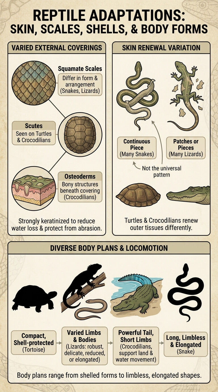 Skin, Scales, Shells, and Body Forms