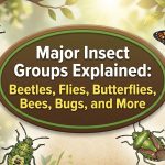 Major Insect Groups Explained: Beetles, Flies, Butterflies, Bees, Bugs, and More