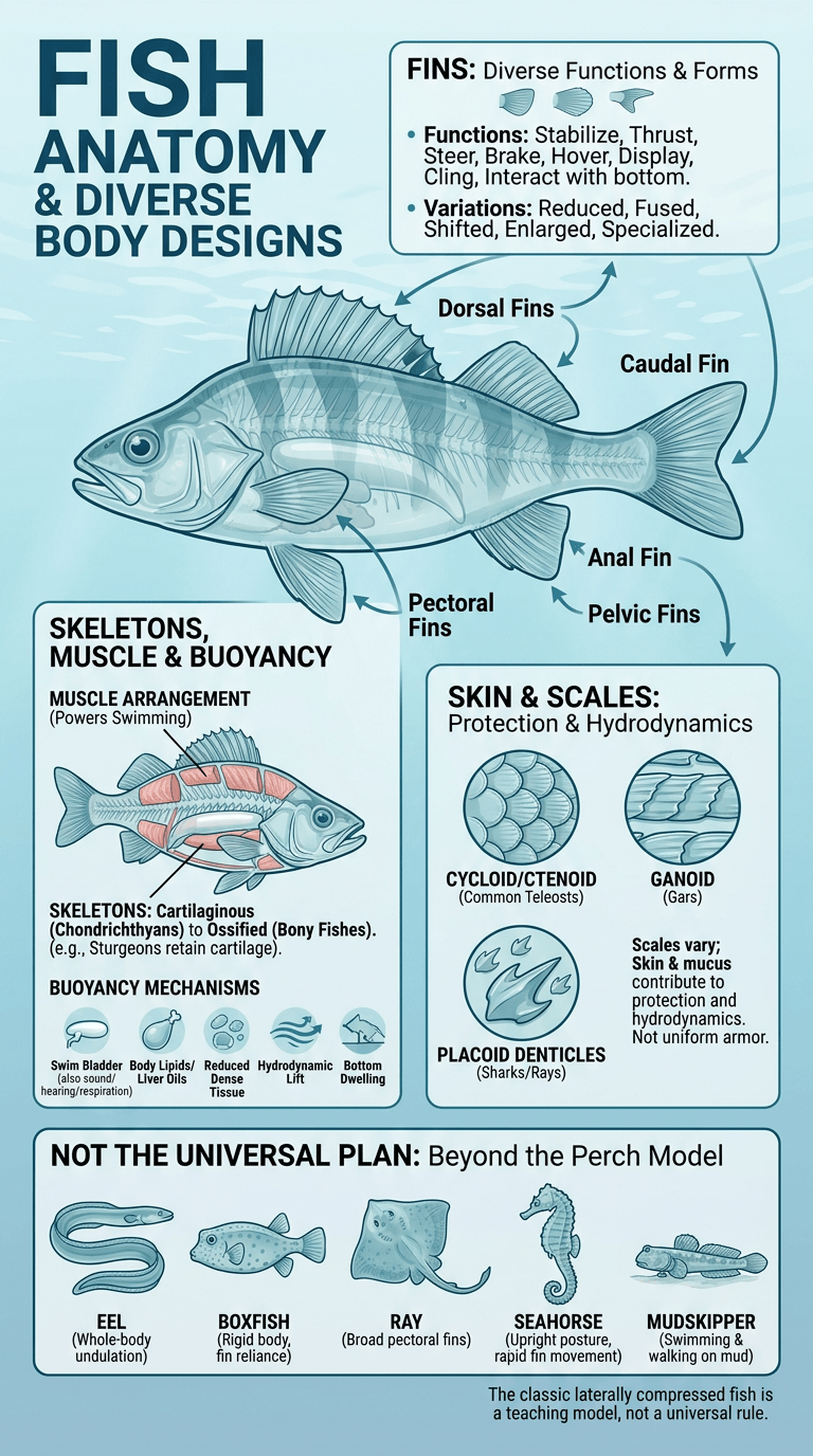 Fish Anatomy and Body Design
