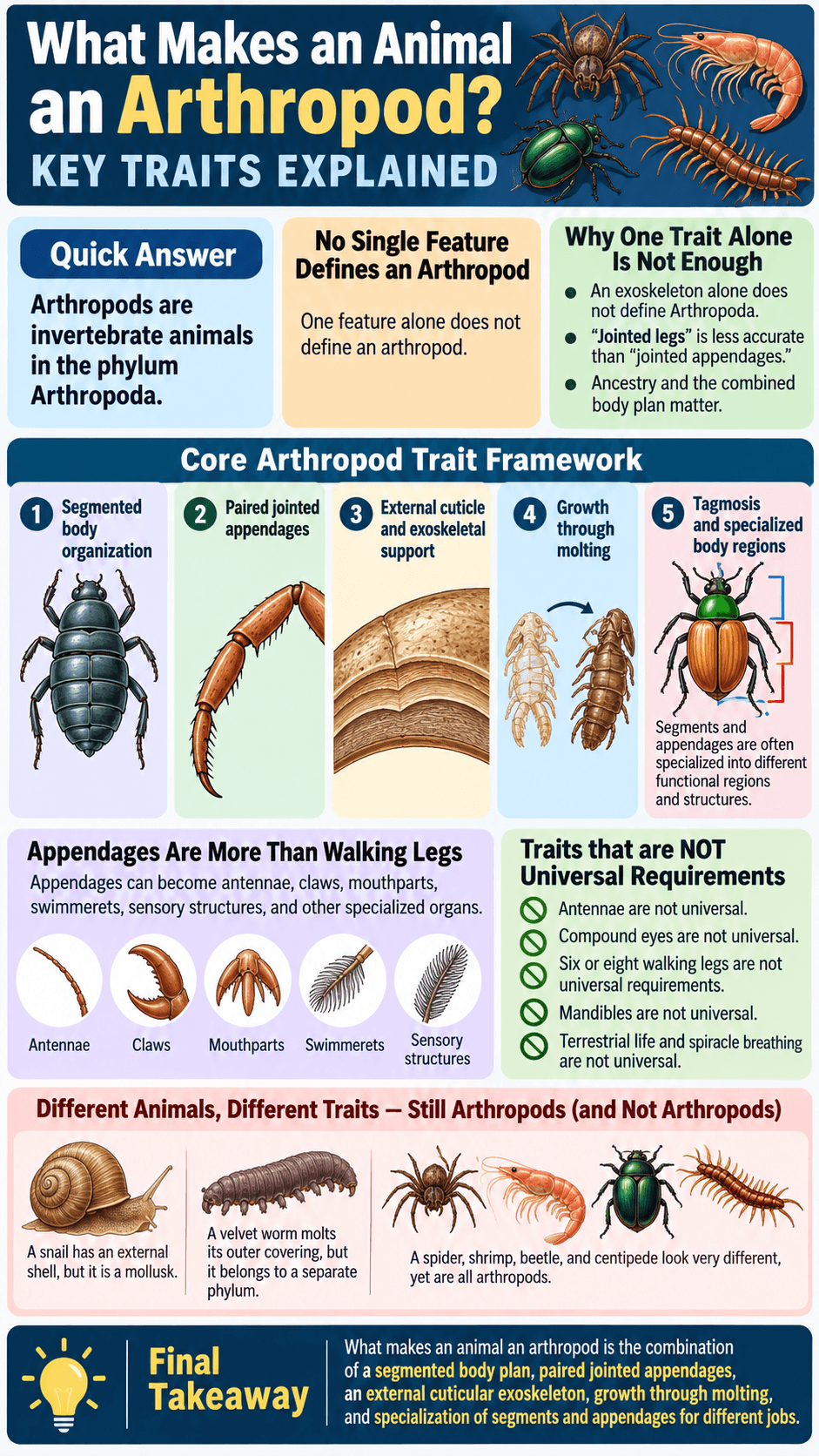 What Makes an Animal an Arthropod
