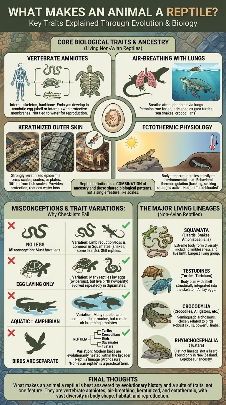 What Makes an Animal a Reptile
