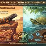 How Reptiles Control Body Temperature: Basking, Shade, Ectothermy, and Seasonal Activity