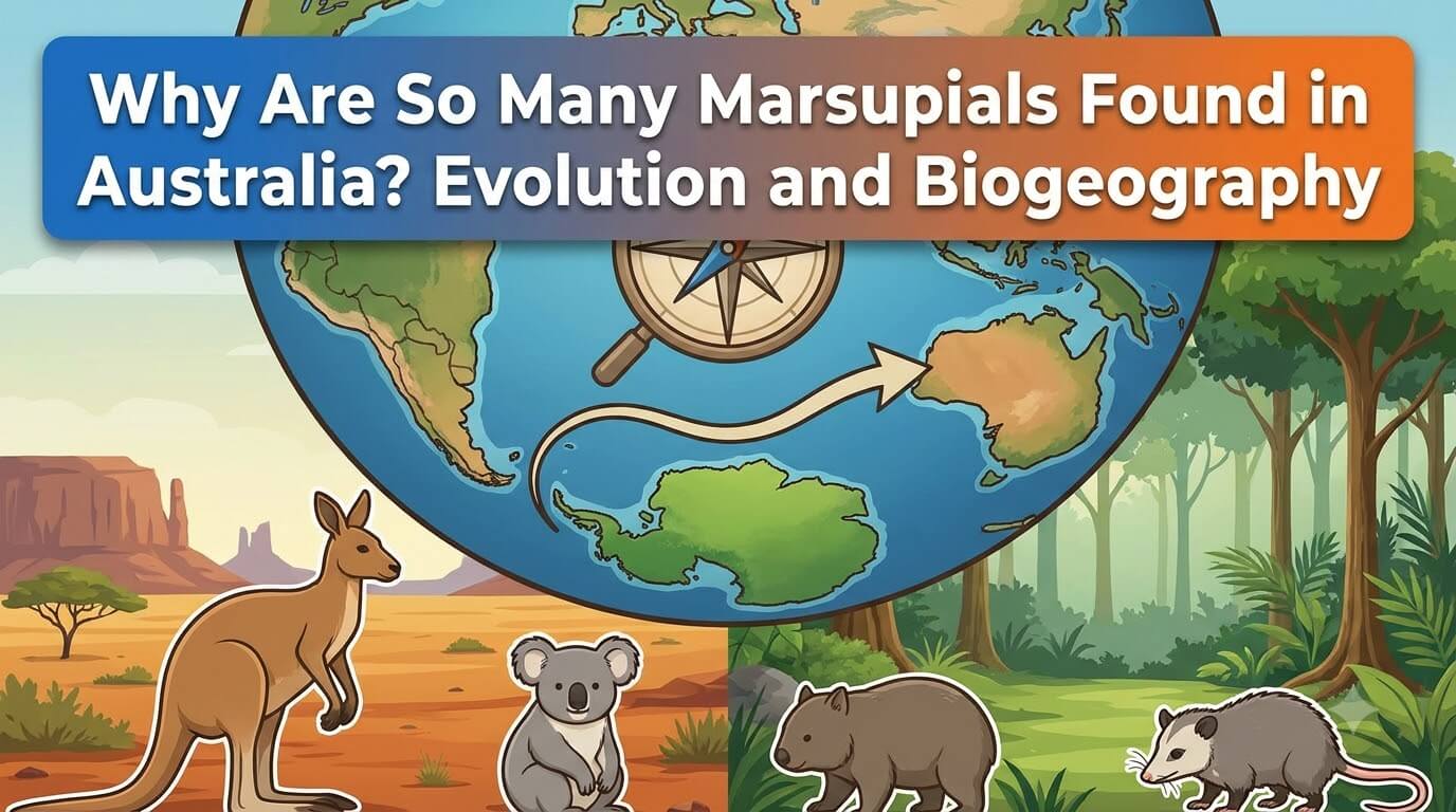 Why Are So Many Marsupials Found in Australia? Evolution and Biogeography