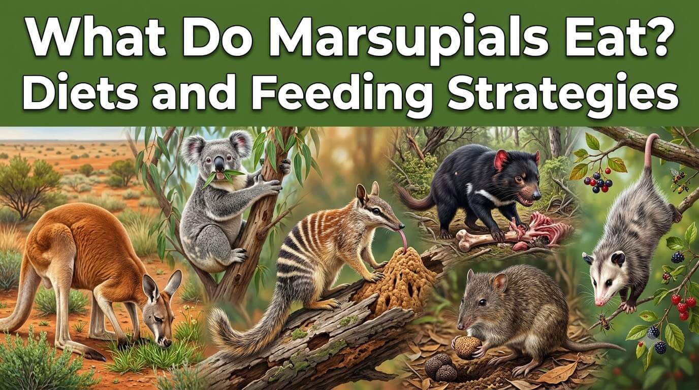 What Do Marsupials Eat? Diets and Feeding Strategies
